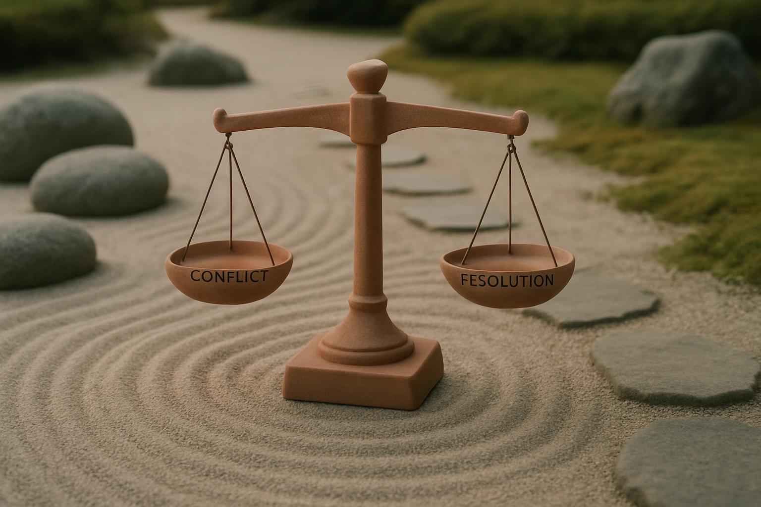 Conflict et résolution.